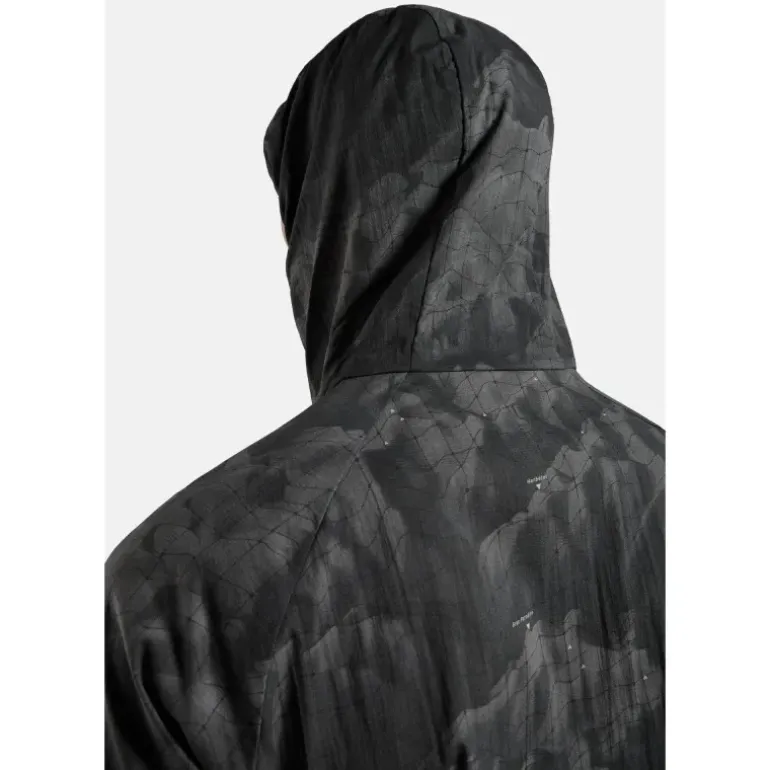 Veste à capuche zeroweight print homme