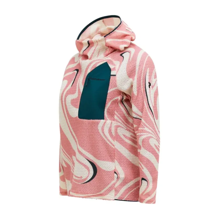 Veste capuche Freelight AOP Polartec Alpha femme