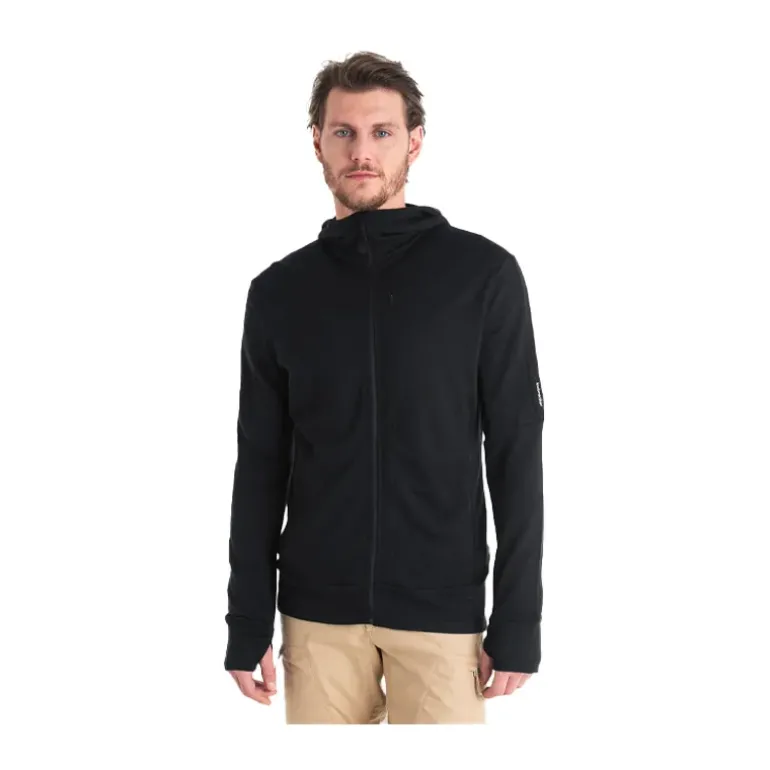 VESTE MERINO 260 QUANTUM IV CAPUCHE HOMME