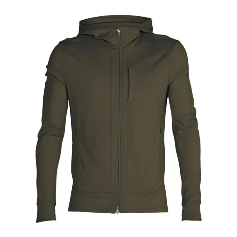 VESTE POLAIRE MERINO QUANTUM III CAPUCHE HOMME