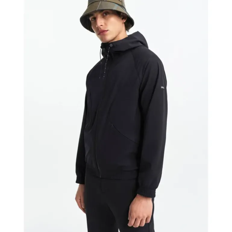 Veste zippée Softshell à capuche homme