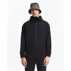 Veste zippée Softshell à capuche homme