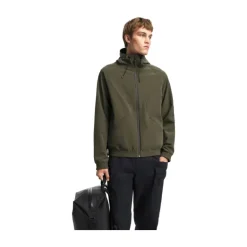 Veste zippée Softshell à capuche homme
